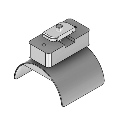 55-125-0 MODULAR SOLUTIONS DOOR PART<BR>FIXED POINT FOR CABLES